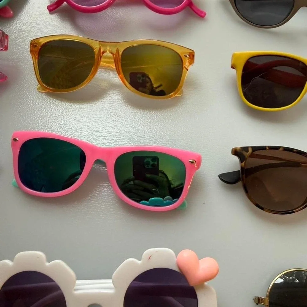 16 pairs of kids sunglasses- various styles